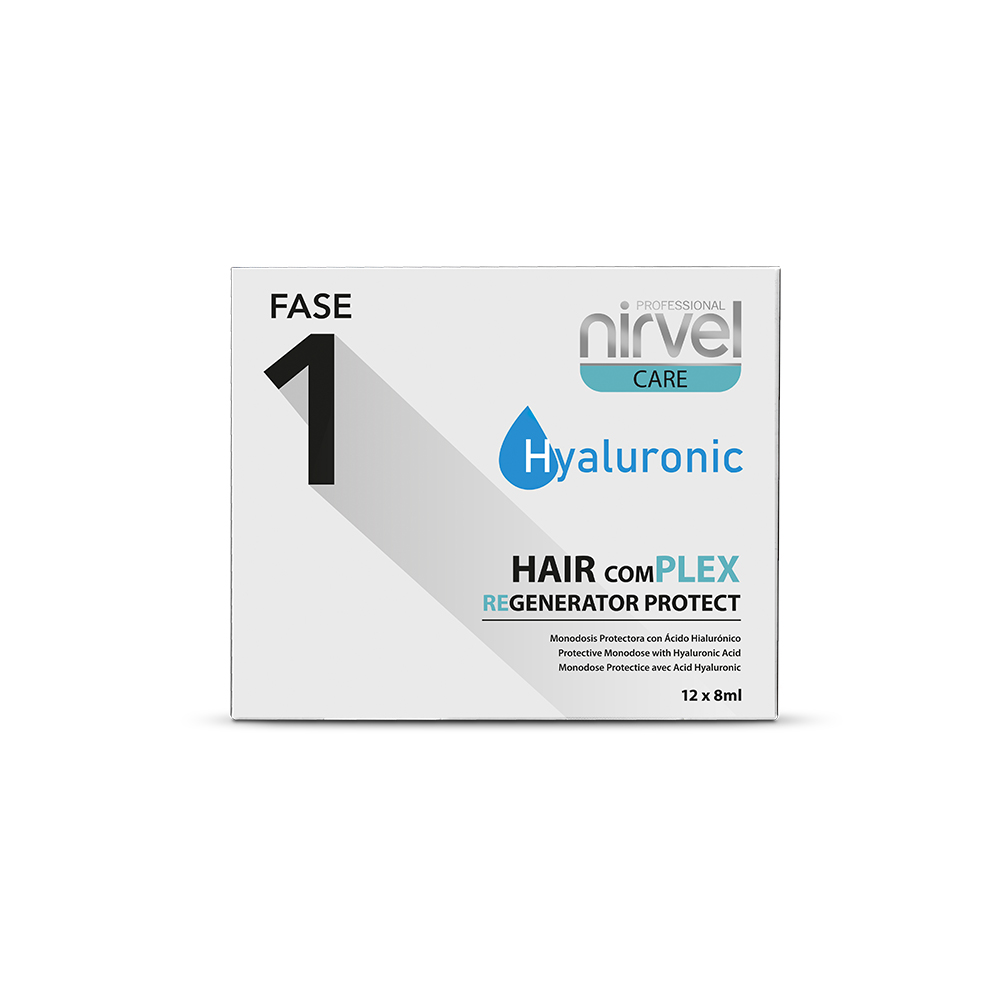 NIRVEL, Защитный крем для поврежденных волос Complex Regenerator Hair, 8 мл*12 шт.