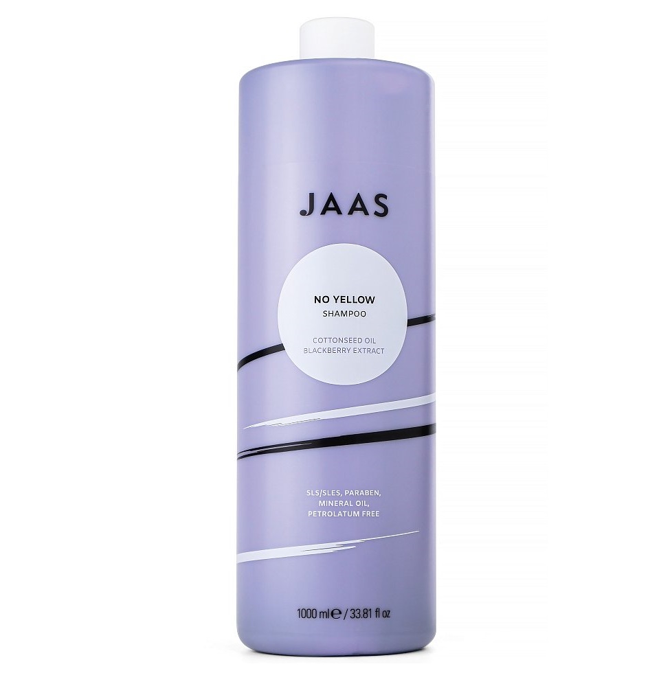 JAAS, Анти-жёлтый шампунь для волос NO YELLOW, 1000 мл.