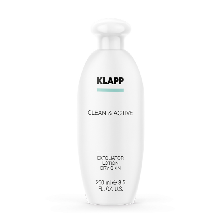 KLAPP, Эксфолиатор для сухой кожи Clean & Active, 250 мл.