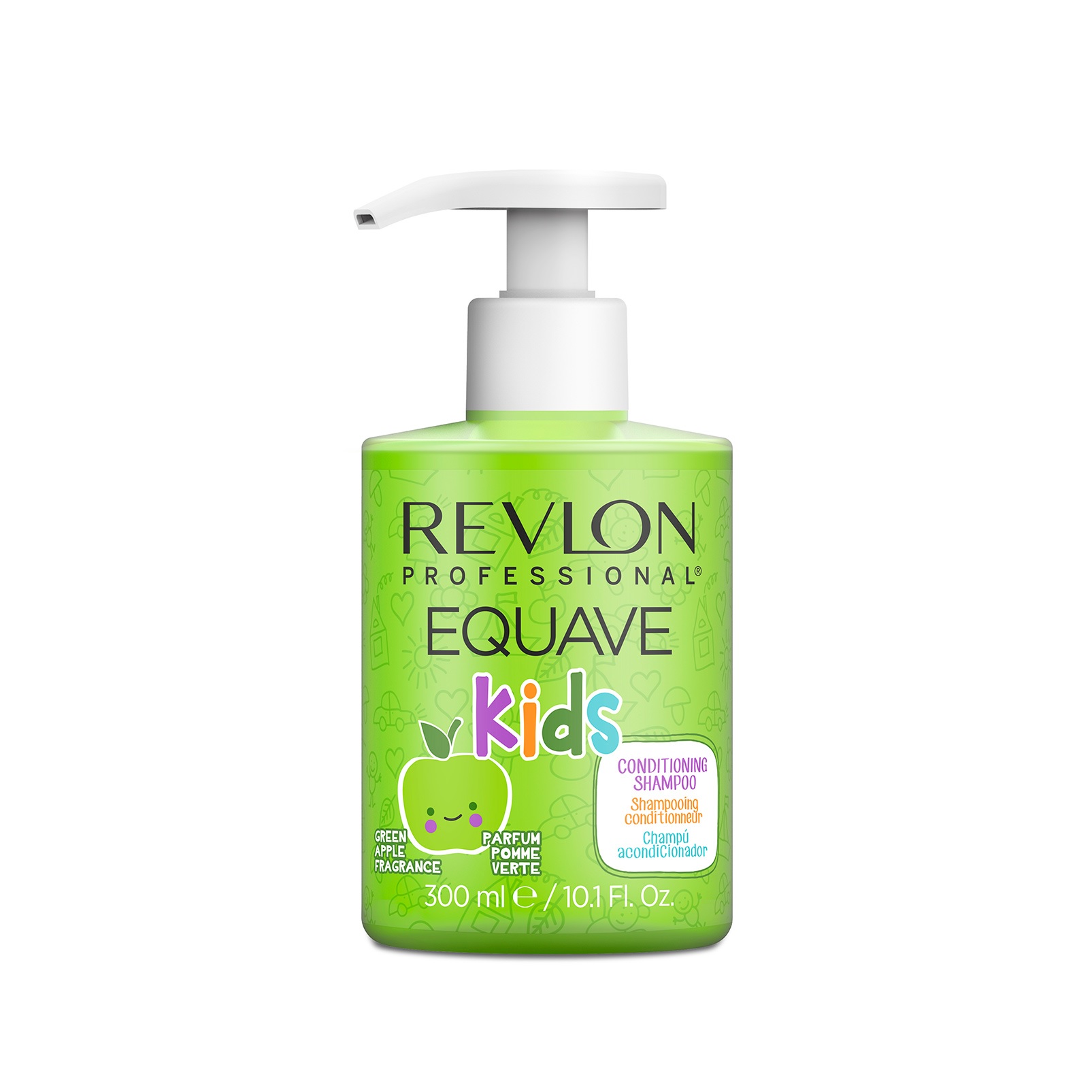 REVLON, Шампунь для детей 2 в 1 Shampoo Apple Equave Kids, 300 мл.