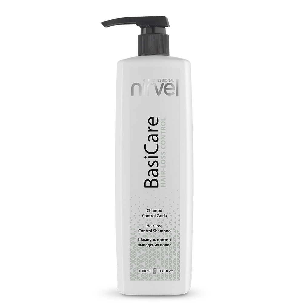 NIRVEL, Шампунь против выпадения волос Hair-Loss Control Shampoo BasiCare, 1000 мл.