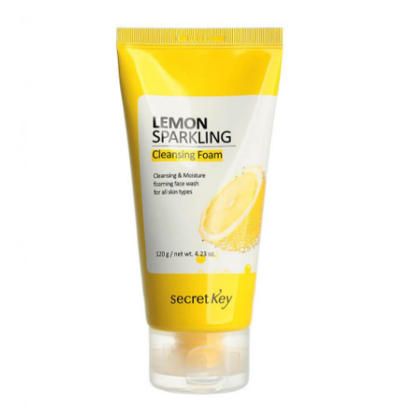 Пенка для умывания с экстрактом лимона Lemon Sparkling Cleansing Foam, 200 мл.