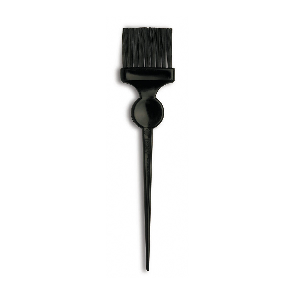 TERMIX, Кисть для окраски узкая, черная, с черным ворсом.