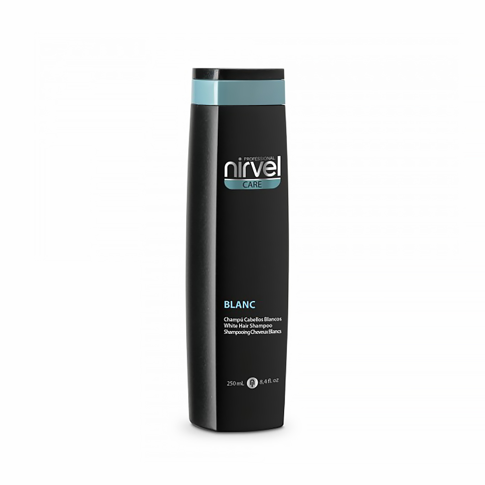 NIRVEL, Шампунь для осветленных и седых волос Blanc Shampoo Technical Special Shampoo, 250 мл.
