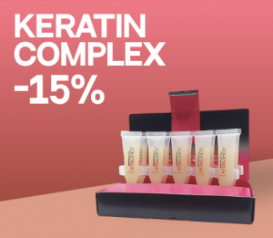 Скидка 15% на товары бренда KERATIN COMPLEX!